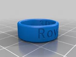 My Customized Ring Royee 3d printer