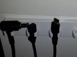 Nightdesk cable holder