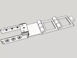 Ord Bot Hadron Webcam/Light Mount X-Axis Tensioner Mash Up