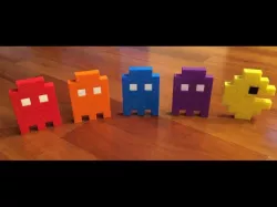 Pacman and ghosts