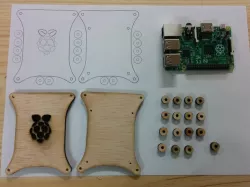 Raspberry pi B+ case