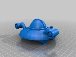 Rick and Morty's Spaceship