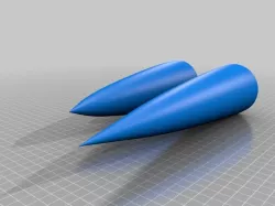 Rocket nosecones (double parabolic)
