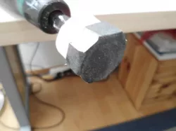 Sanding surfaces with your dremel/proxon