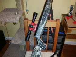 Scope Rings, 1 Inch with Picatinny Rail Mount