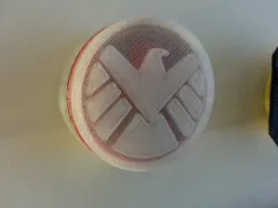 Shield and Hydra badge leash cover