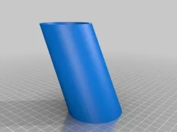 slanted cylinder