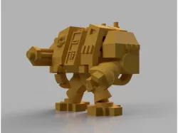 Space Marine Dreadnought for Epic 40K (6mm scale)
