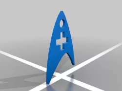 Star Trek Medical Key Chain Dangle