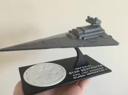 Star Wars Star Destroyer with Detailed Stand
