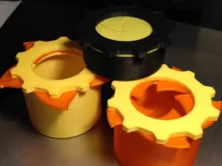 Taller Base for Iris Door Box v3 by countspatula
