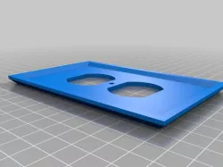 Test wall plate