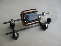 Tiny Mendocino solar motor