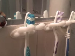 toothbrush holder - both trees and fruit