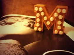 Vintage Marquee Letters