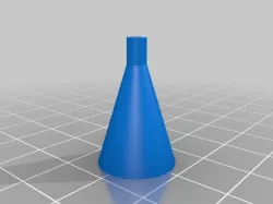 1/2 Inch PVC Blowgun Dart Cone