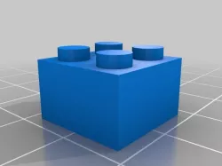 2x2 lego cube
