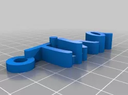 3D name Tina