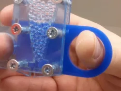 Bead dispenser for 3mm glass beads