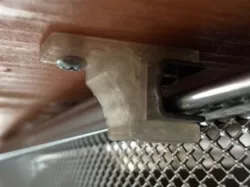 Bracket for using Elfa drawer file channels