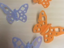 Butterfly with hinge - Decoration