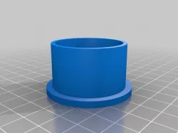 Cap for rain barrel diverter