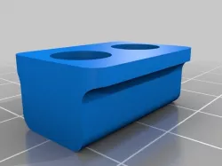 Closure system for bowden infill 3d