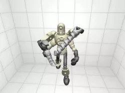 Coyote I, a robot fighter made with Modio
