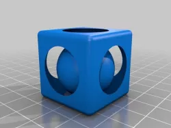 Customizable Ball within Cube