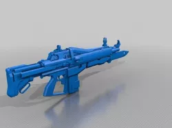 Destiny Exotic pulse rifle Red Death 1:1 Scale