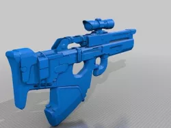 Destiny Exotic scout rifle Mida Multitool 1:1 Scale