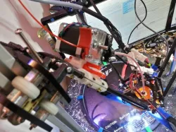 EZStruder Trick Laser Arm Mount for Rostock MAX/Orion/etc.