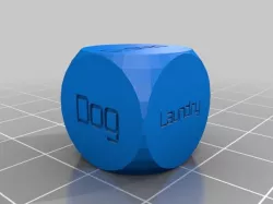 Family Chores Dice - Chores1