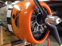 Faux Radial Engine For RC Planes Models