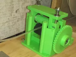 Filament extruder puller