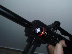 Flash light support diameter 28mm rail 20mm