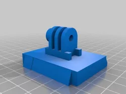 GoPro Mount for Manfrotto Tripod 728B