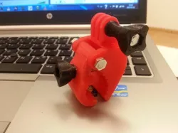 GoPro pipe mount
