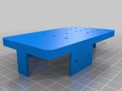 Hammond (4site) 1590B center punch jig for stompboxes
