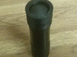 Harbor Freight flashlight button protector