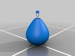Hot Air Balloon With Basket
