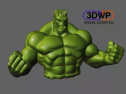 Hulk Sculpture (Statue 3D Scan)