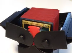 Improved Deck Box with Gears for Magic the Gathering EDH Commander
