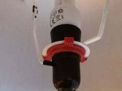 Lampshade saddle adapter