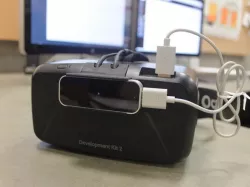 LEAP mount for Oculus DK2