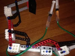 Lego hydraulic arm