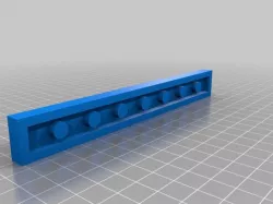 lego plate 1X8