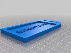 Luggage Tag in SketchUp