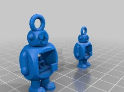 makerbot robot keychain
