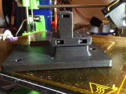 Makerfarm i3v to modular mounting bracket